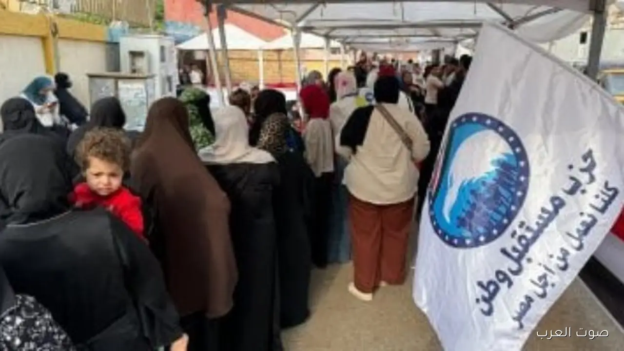 استئناف التصويت في لجان إمبابة بعد انتهاء ساعة الراحة في انتخابات مجلس النواب 2025