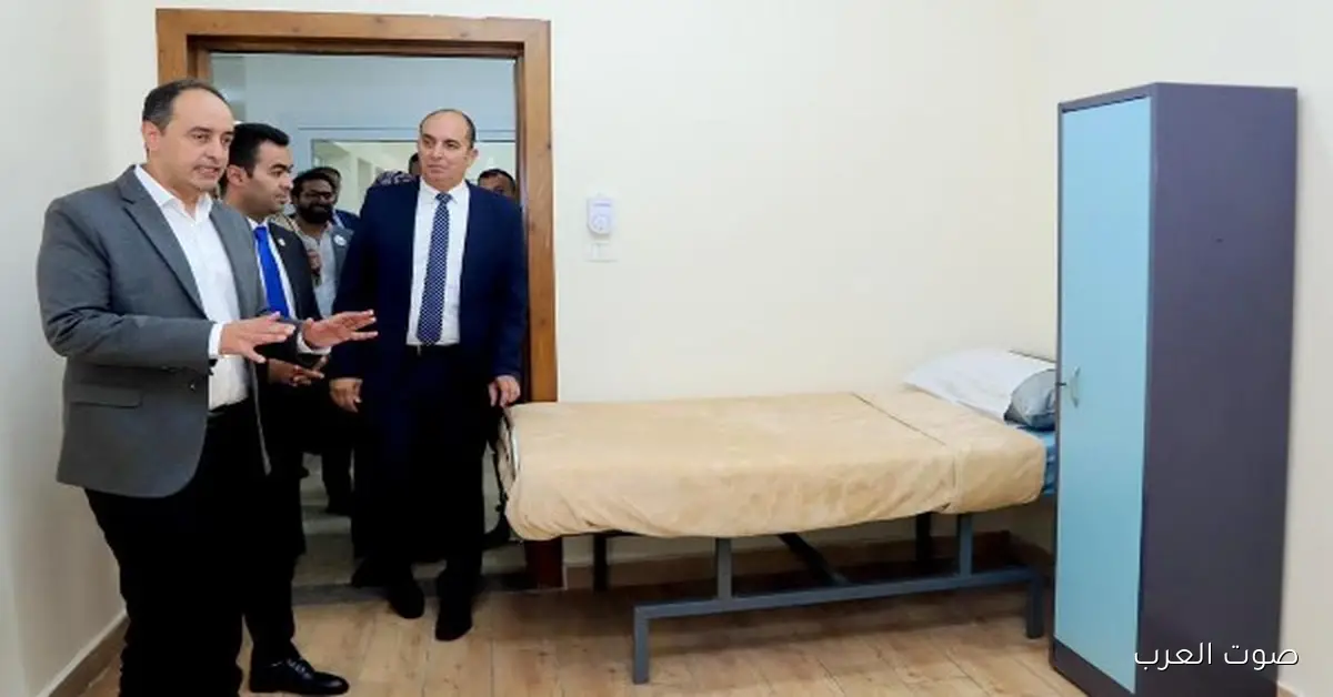 افتتاح قسم جديد لحجز مرضى الإدمان بمستشفى المعمورة للصحة النفسية