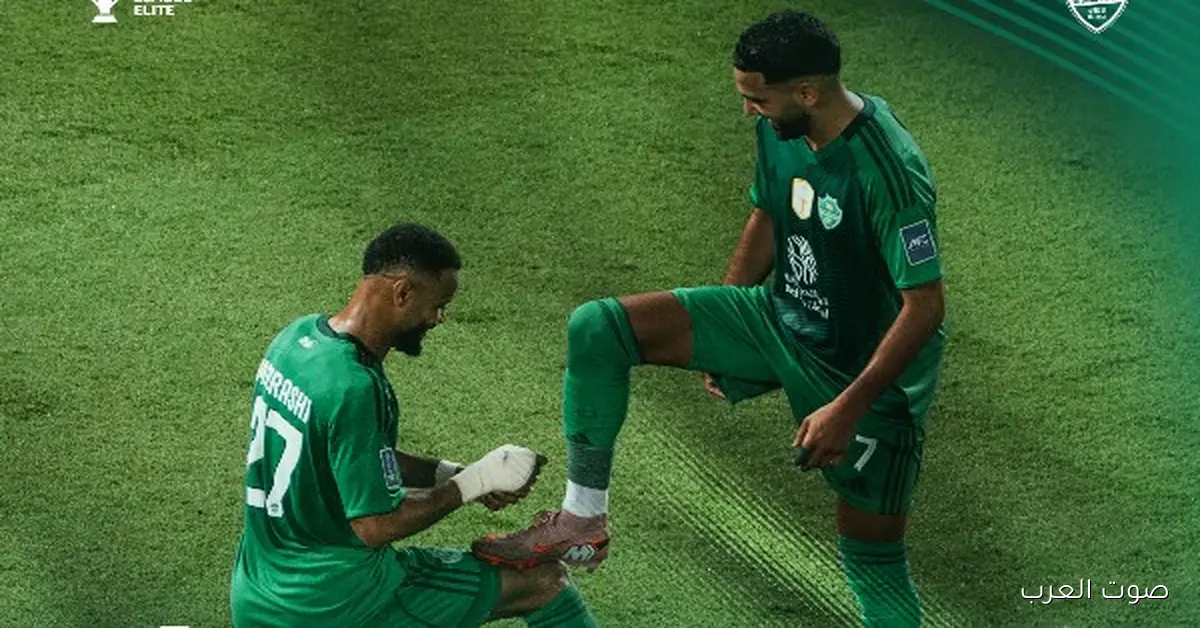 الأهلي السعودي يتقدم على السد القطري في الشوط الأول بدوري أبطال آسيا