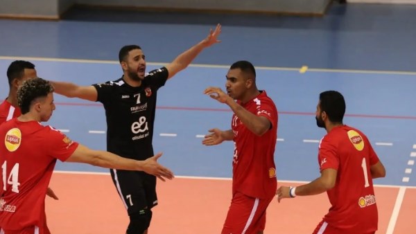 الأهلي يكسب المنيا في دوري الطائرة المرتبط