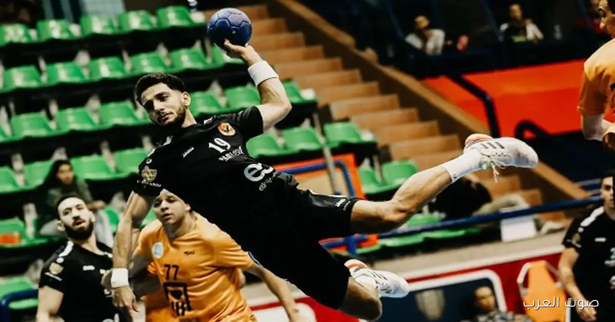 الأهلي يلاقي المعادي في دوري محترفين كرة اليد