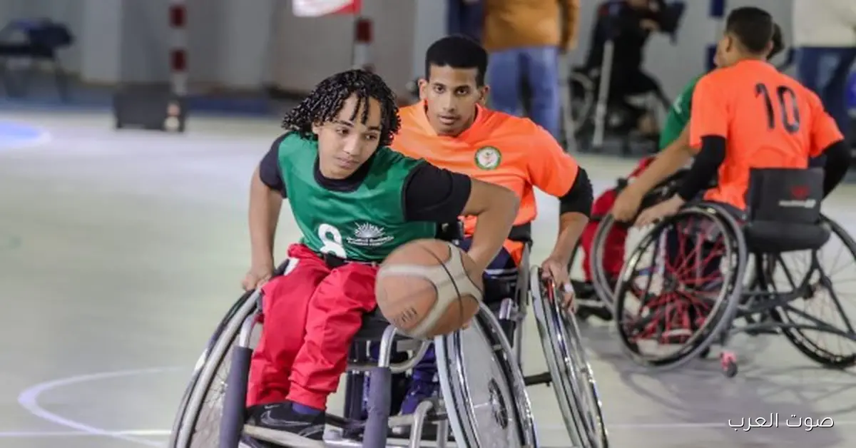 الاتحاد المصري لكرة السلة على الكراسي المتحركة يدعم 15 نادي بـ65 كرسيا رياضيا