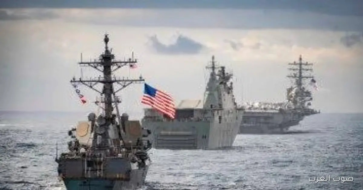 البحرية الأمريكية تبتدي تسترجع حطام الطائرات الحربية من بحر الصين الجنوبي