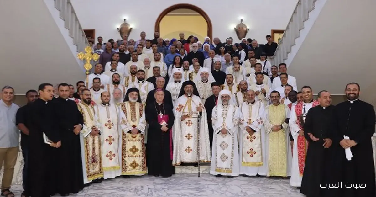 البطريرك الأنبا إبراهيم إسحق يحتفل بعيد شفيع كلية الإكليريكية في المعادي