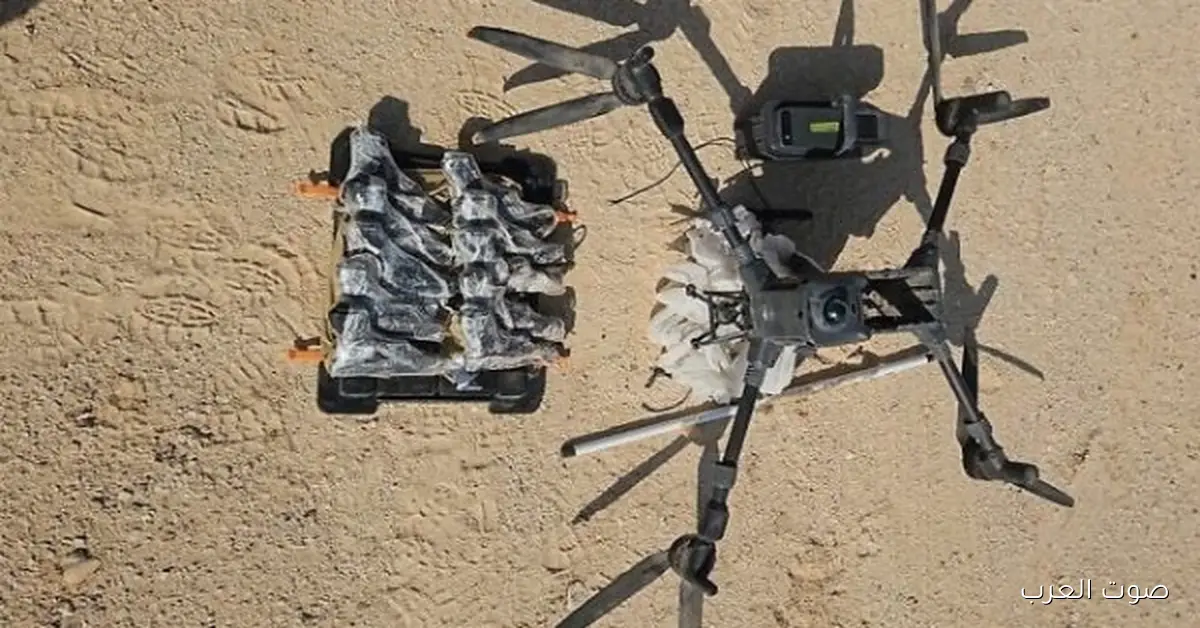 الجيش الإسرائيلي بيقول إنه أسقط طائرة مسيرة محملة بالأسلحة جاية من الأردن