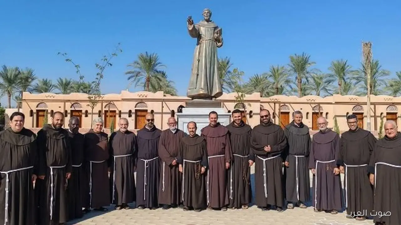 الرهبان الفرنسيسكان في مصر يبدأوا رياضتهم الروحية لعام 2025 في وادي النطرون