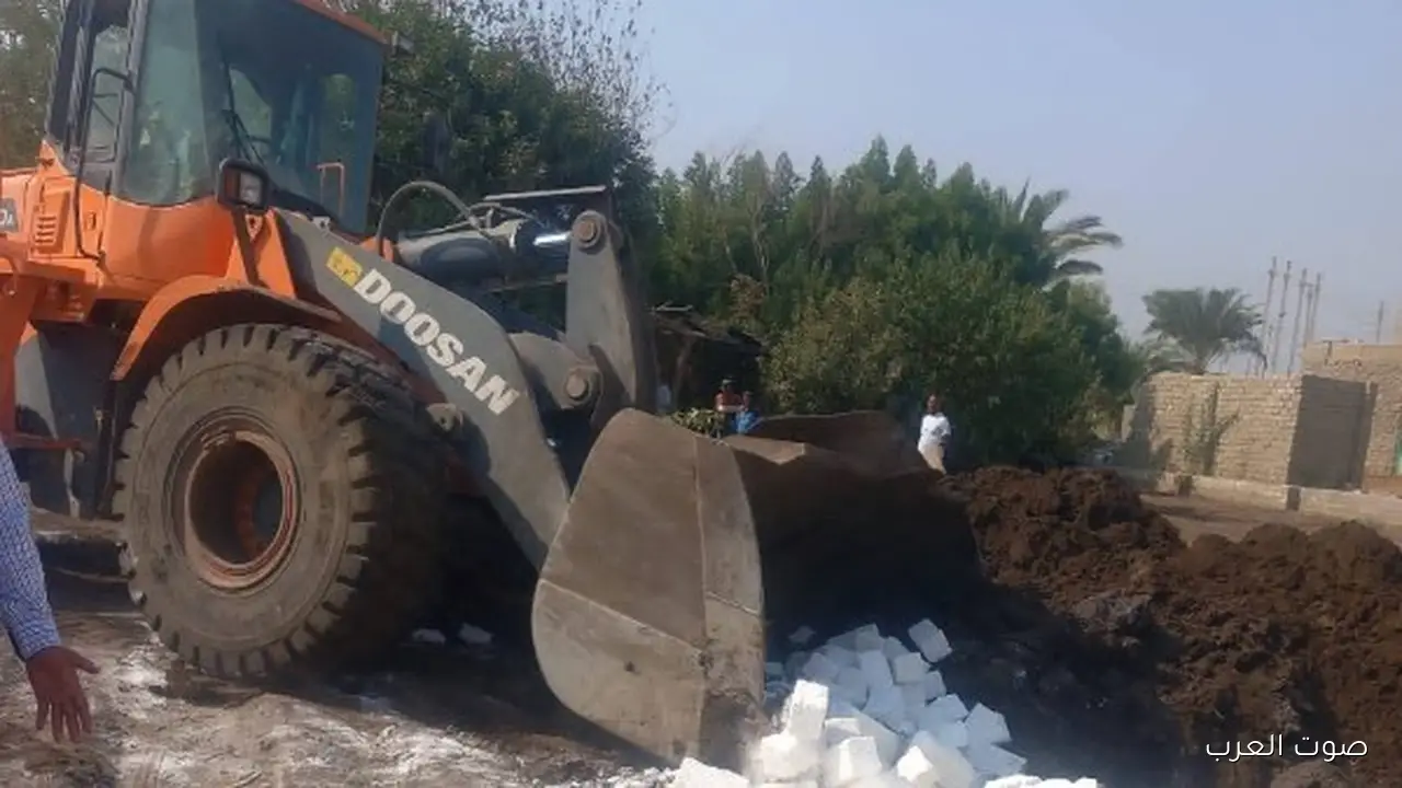 الزراعة: إزالة 167 حالة تعدي خلال يومين