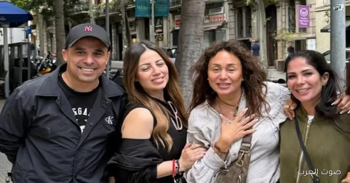 الغندور يحتفل بعيد ميلاد منى زكي وأحمد حلمي