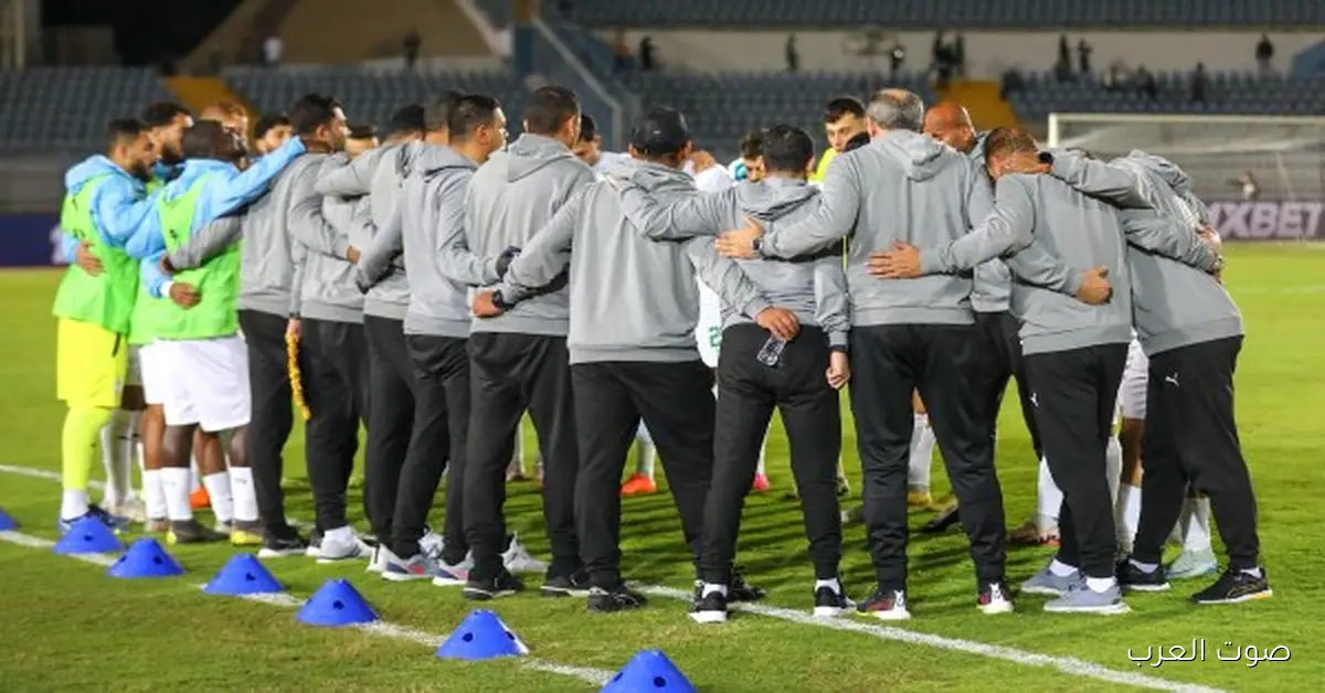 الكاف بلغ بيراميدز بموعد ومشرفين ماتش ريفرز يونايتد