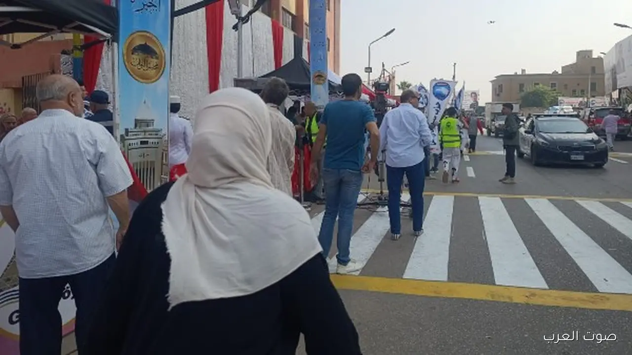 الناخبين بيجوا بكثرة على لجنة مدرسة محمد كريم في انتخابات مجلس النواب