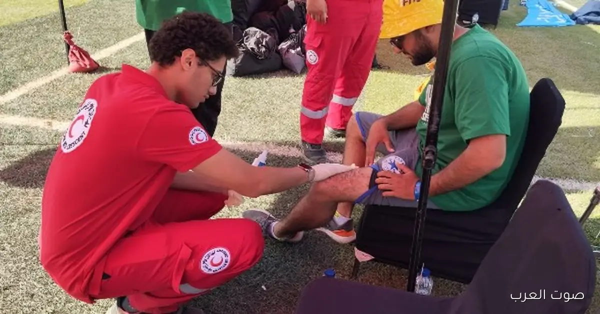 الهلال الأحمر بيؤمن بطولة الفيت الدولية للياقة 2025 طبيًا في العاصمة الإدارية
