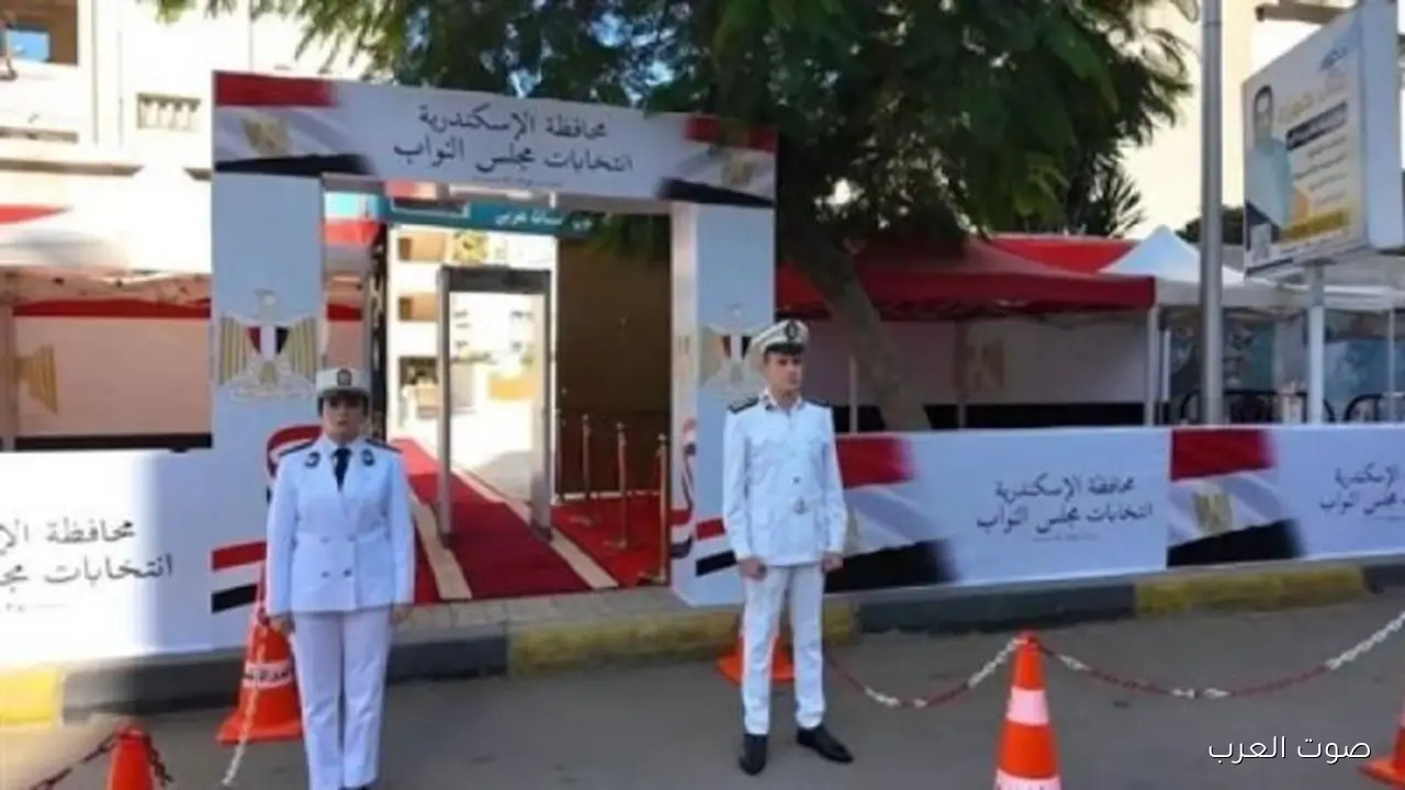 اليوم التاني.. وجود أمني كبير وتمشيط للجان ومقار انتخابات النواب