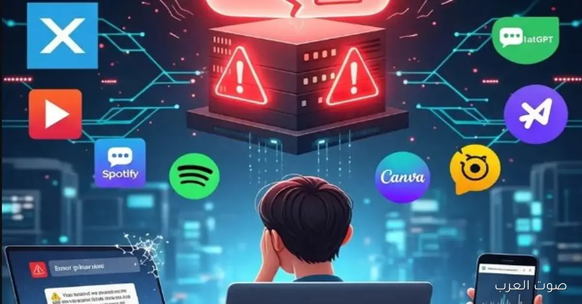 انهيار غريب يهز الإنترنت.. Cloudflare يخلي منصات العالم في الظلام، إيه اللي حصل؟