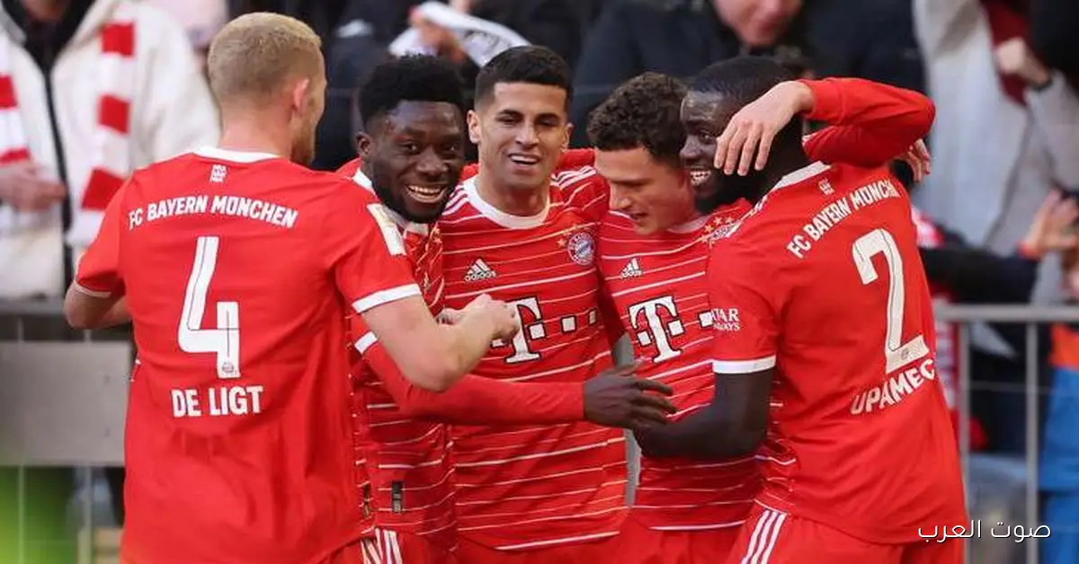 بايرن ميونخ يكتسح سانت باولي 3-0 ويزيد كعبه في الدوري الألماني