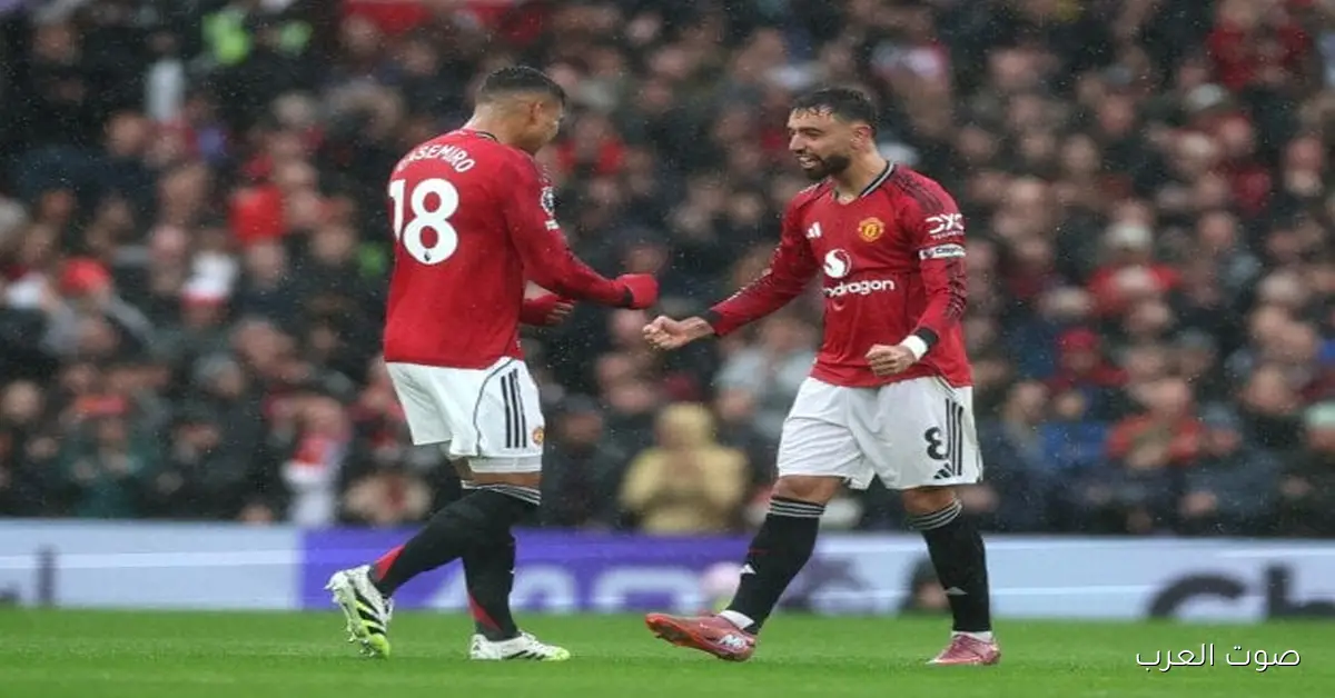 برونو فيرنانديز يقود مانشستر يونايتد في مواجهة توتنهام بالدوري الإنجليزي