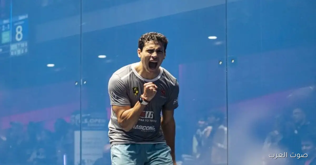 بطل وادى دجلة يوصل للـ نصف نهائي في بطولة HKFC للاسكواش