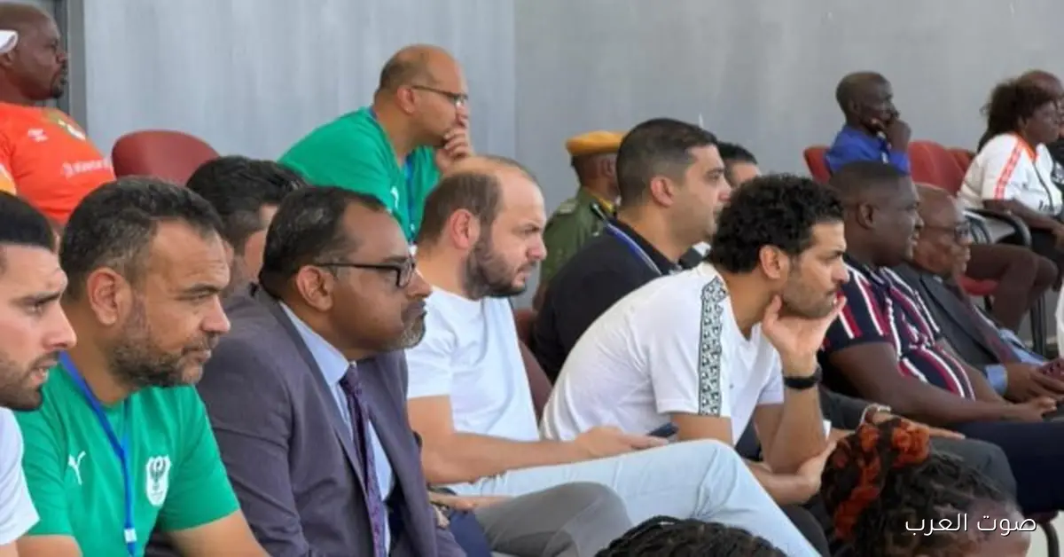 بعثة المصري بتشكر بعثة بيراميدز على دعمهم للنسور في زامبيا