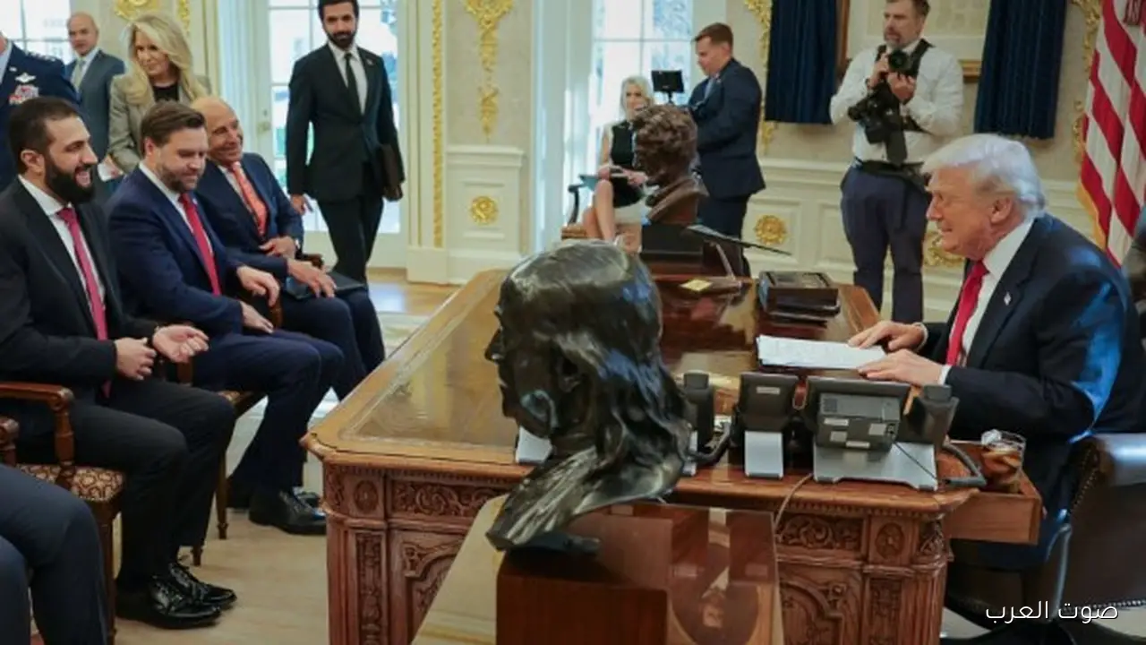 ترامب: سوريا جزء مهم من الشرق الأوسط ونتعاون معها للتفاهم مع إسرائيل