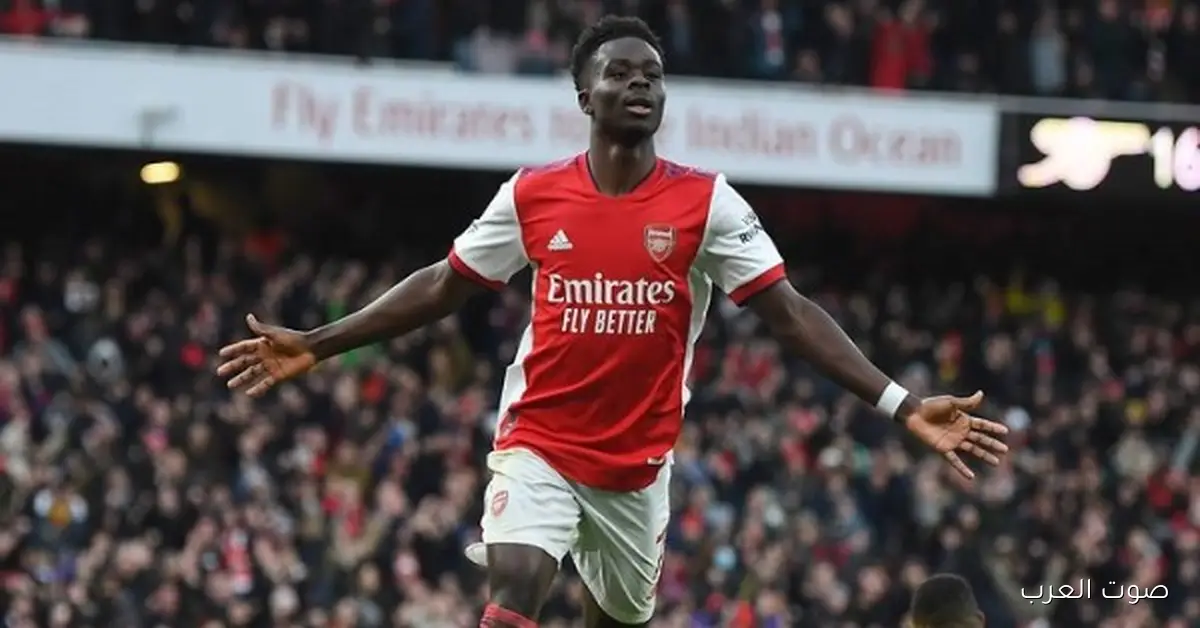 تشكيل آرسنال لمواجهة سلافيا براج في دوري أبطال أوروبا.. ساكا على رأس الهجوم