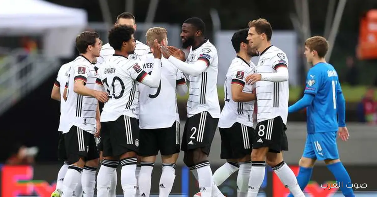 تشكيلة ألمانيا لمواجهة سلوفاكيا في تصفيات كأس العالم