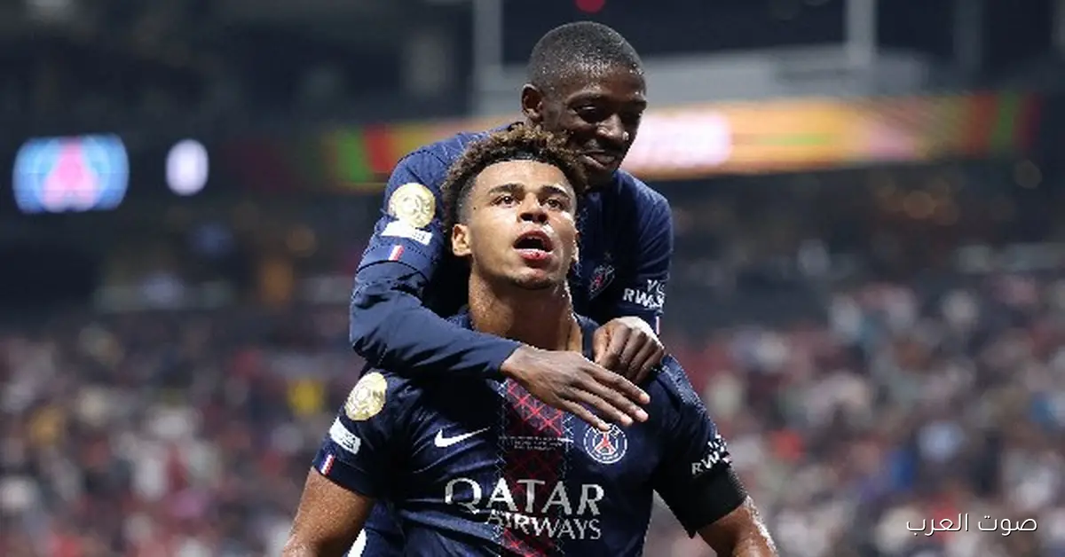 تشكيلة باريس سان جيرمان ضد ليون في الدوري الفرنسي