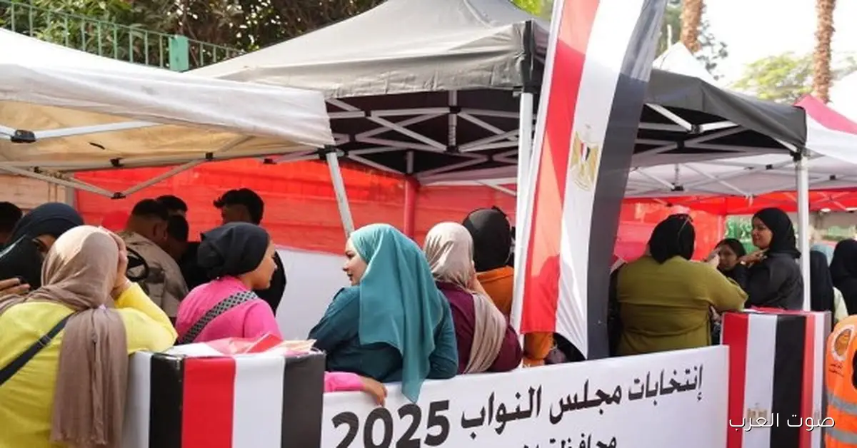 توافد الستات والناس الكبار على اللجان الانتخابية في الشروق والتجمع الأول
