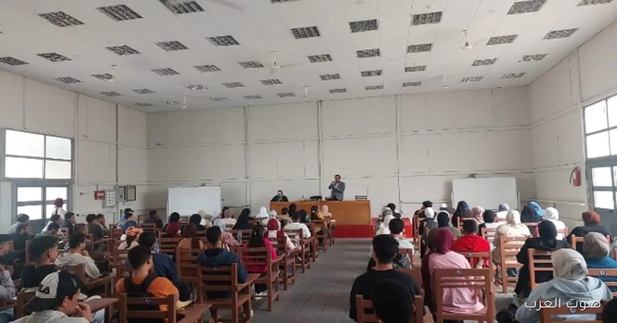 جامعة حلوان تبدأ المرحلة التانية من الجلسات التعريفية عن المنح التدريبية المجانية لطلابها