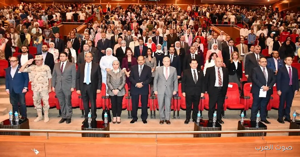 جامعة حلوان تحتفل بخريجات علوم الرياضة لدعم الخدمات التعليمية