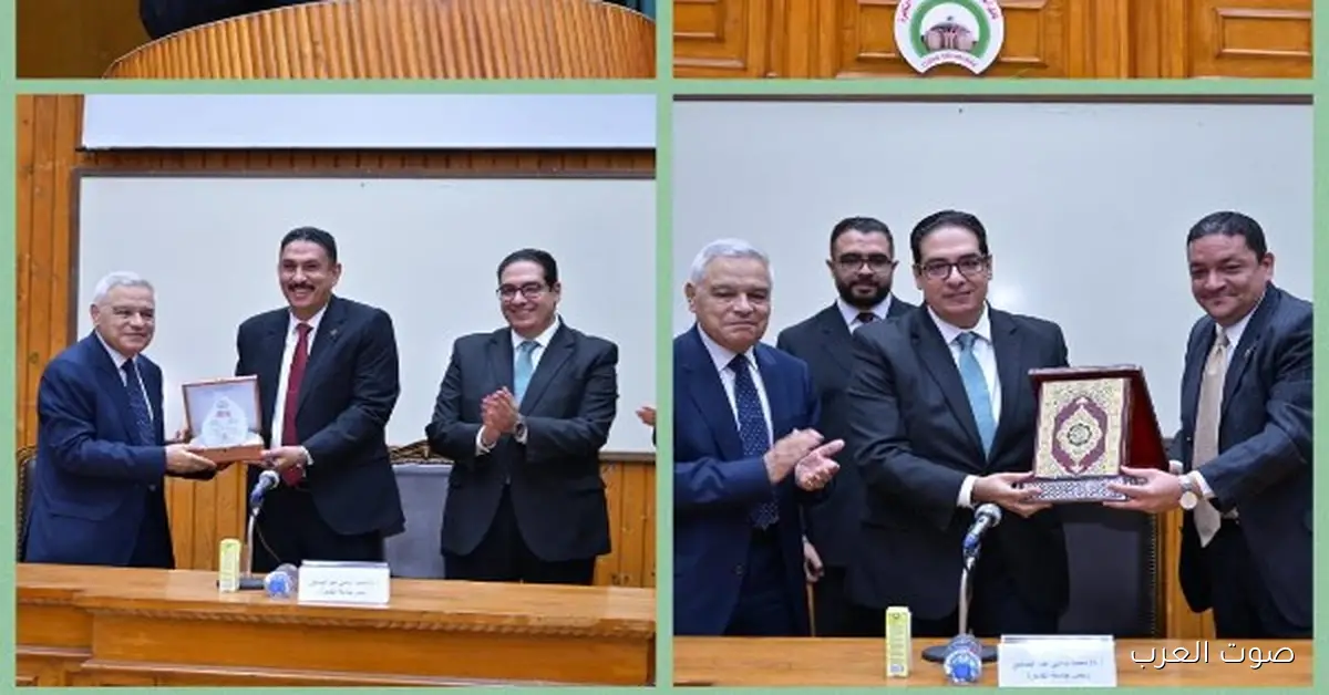 رئيس جامعة القاهرة يحضر احتفالية لنادي أعضاء هيئة التدريس