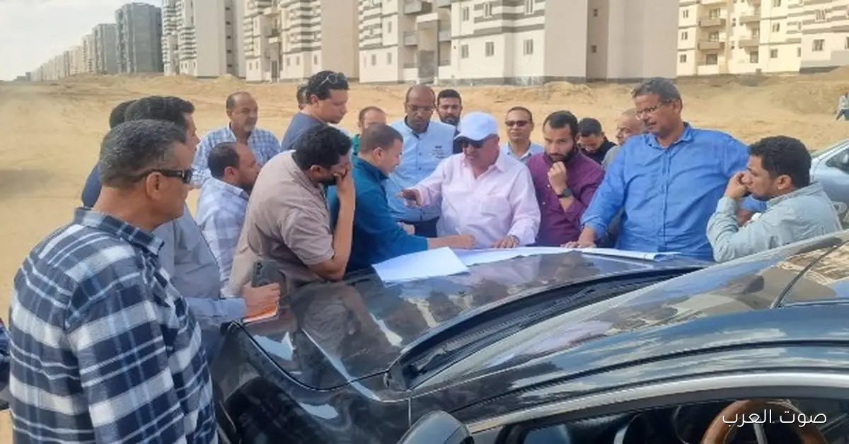 رئيس جهاز تنمية حدائق أكتوبر يزور المشروعات الخدمية والسكنية في المدينة