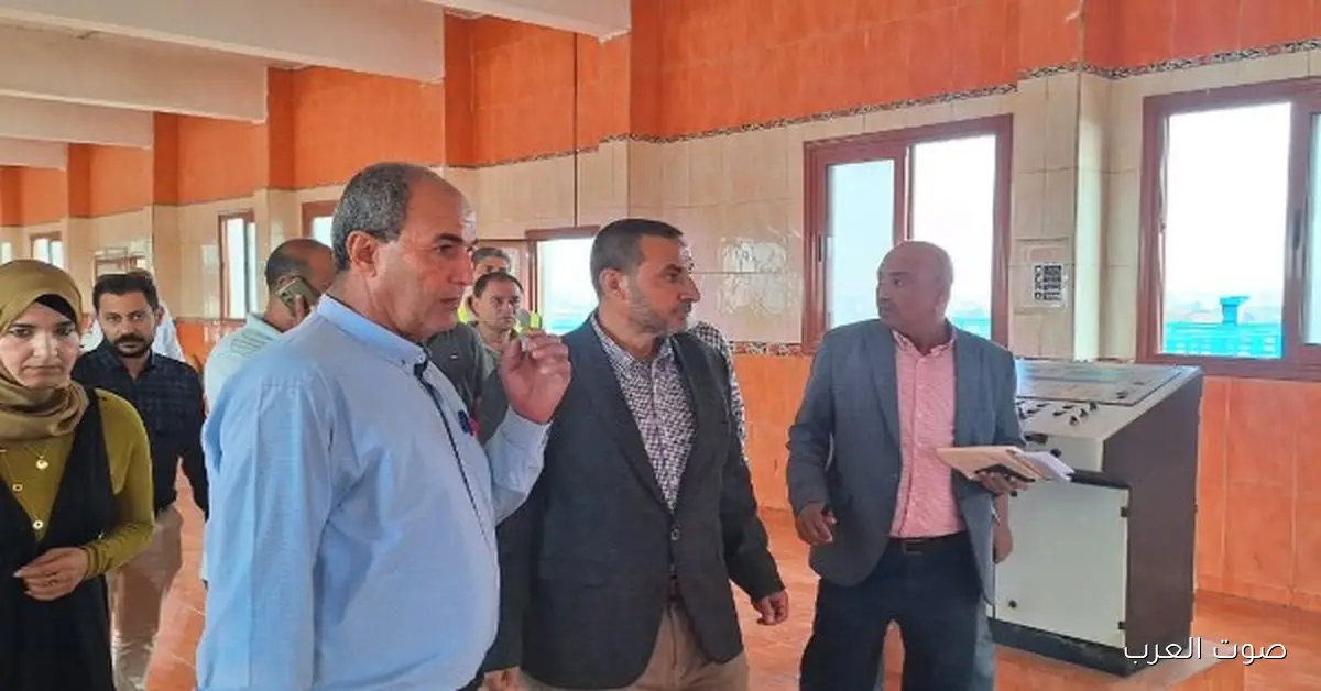 رئيس شركة مياه الشرب في الجيزة يتفقد محطة مياه إمبابة في جولة ميدانية جديدة