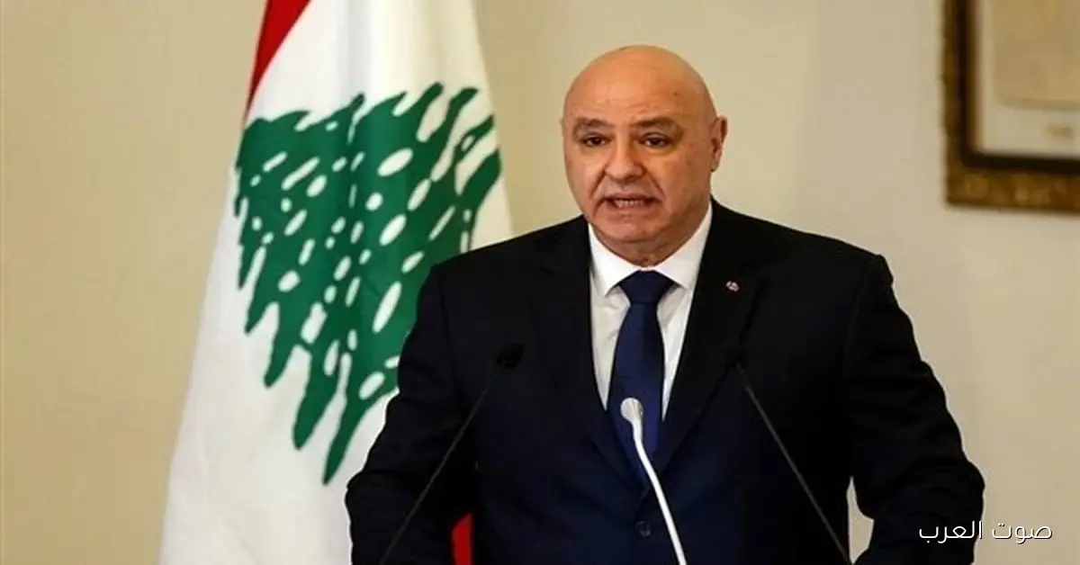 رئيس لبنان: لازم نضغط على إسرائيل عشان توقف اعتداءاتها المستمرة على البلد