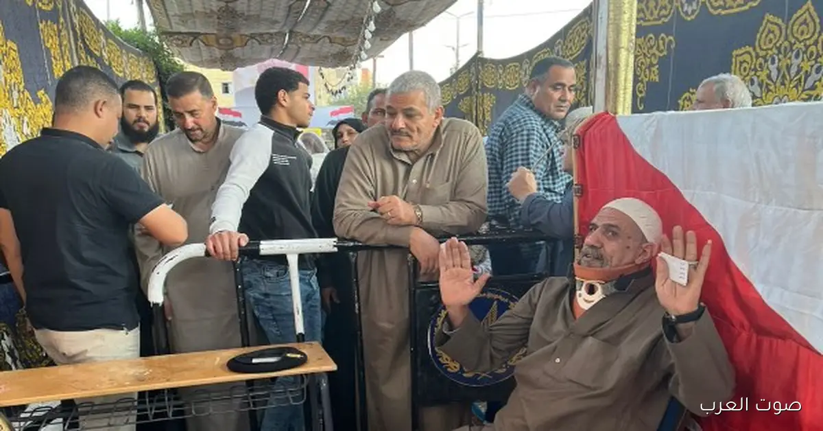 رغم المرض.. مسن مصمم على المشاركة في انتخابات النواب 2025 في الشرقية