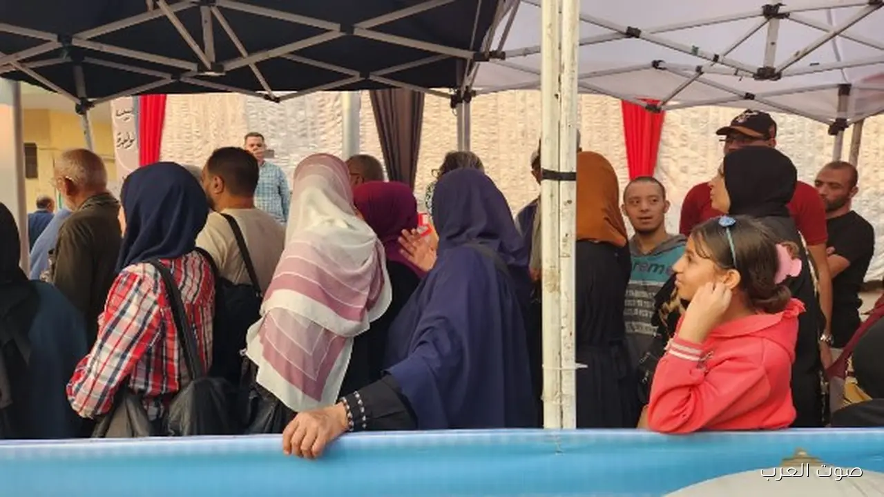 زحمة قدام اللجان الانتخابية في حدائق أكتوبر والعملية الانتخابية ماشية بشكل منتظم