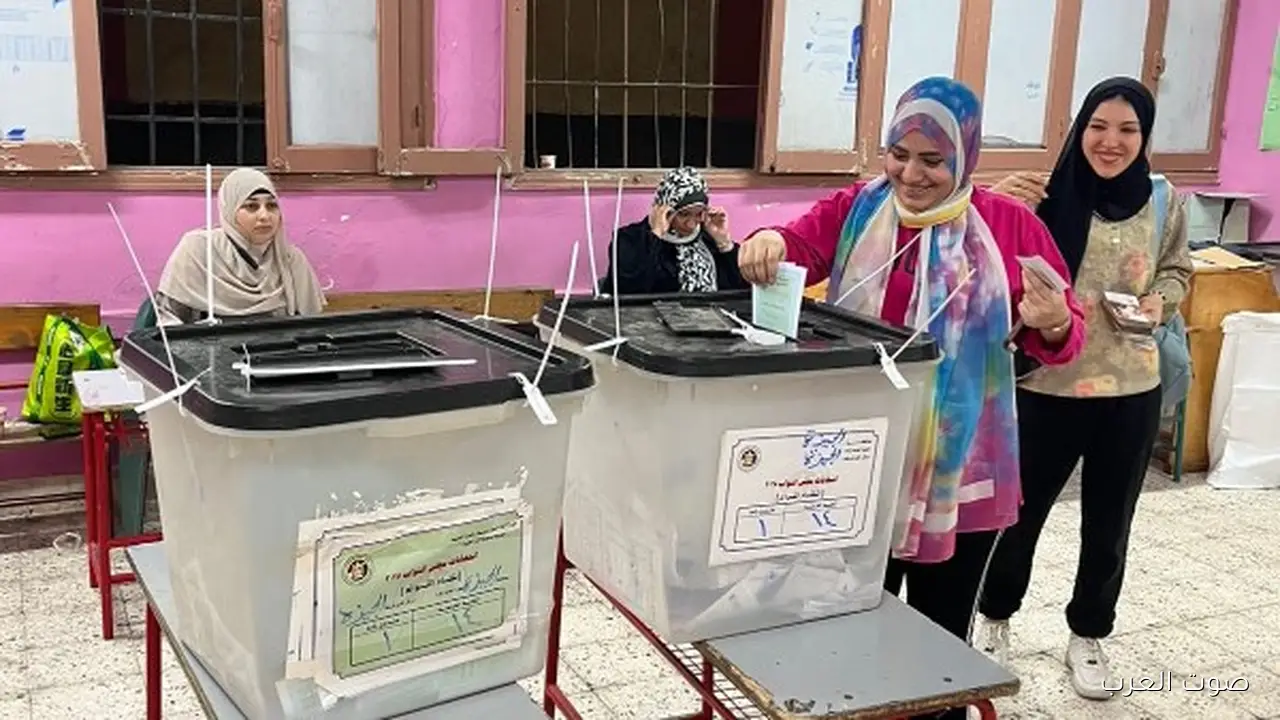 زحمة كبيرة في الجيزة مع قرب انتهاء انتخابات مجلس النواب