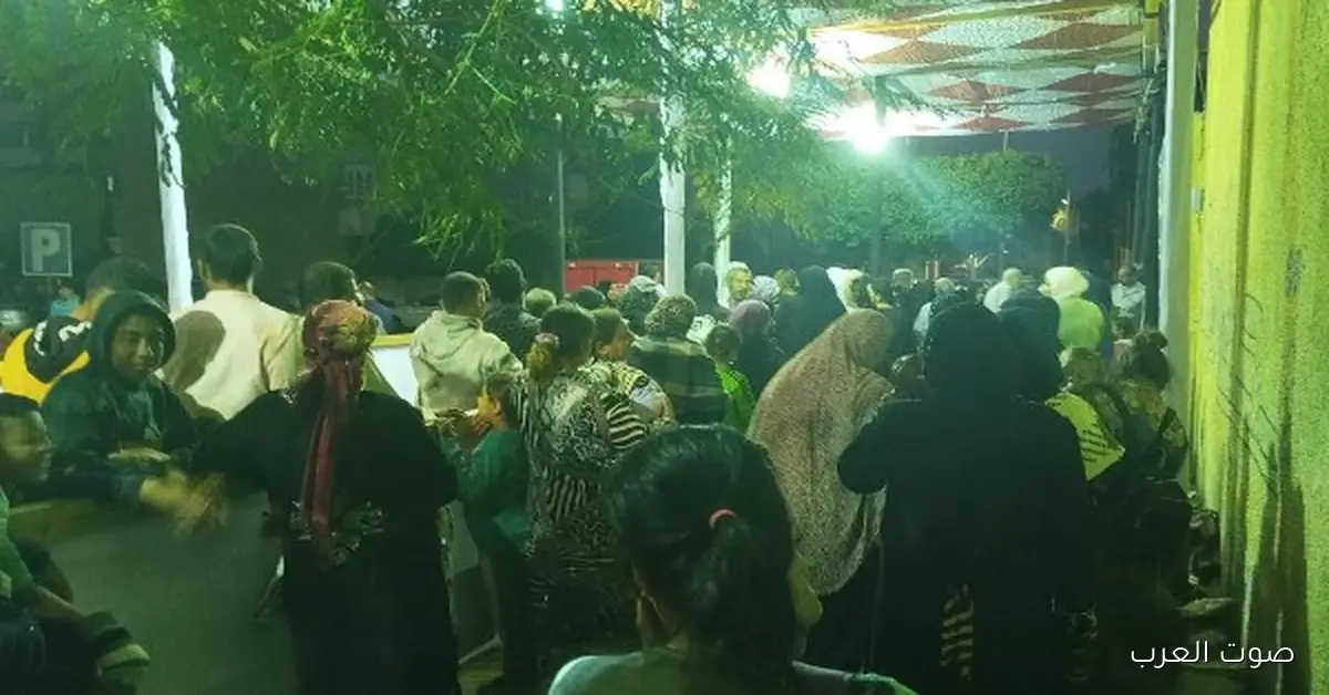 زيادة إقبال الناخبين في لجان الأزبكية بالمساء في اليوم الأول