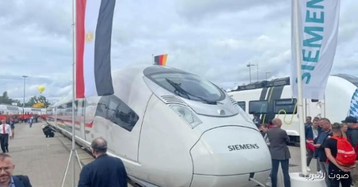 سفير ألمانيا في القاهرة: قطار “فيلارو” نموذج مميز للتكنولوجيا الألمانية في مصر