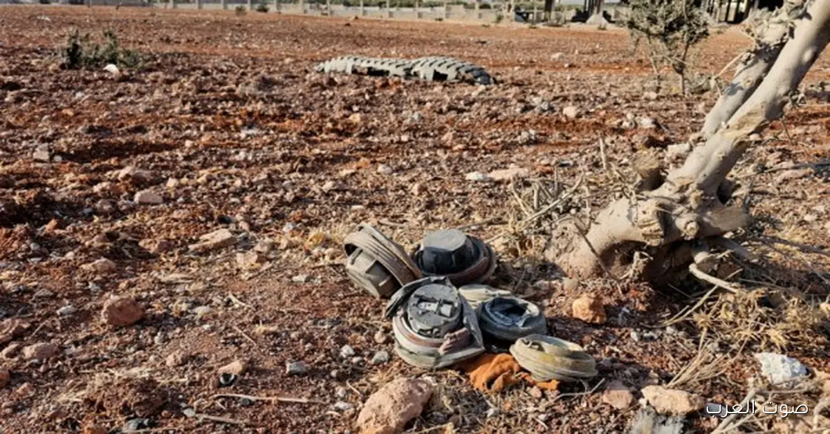 سوريا: 3 مدنيين اتصابوا بسبب انفجار لغم قديم من مخلفات النظام قرب إدلب