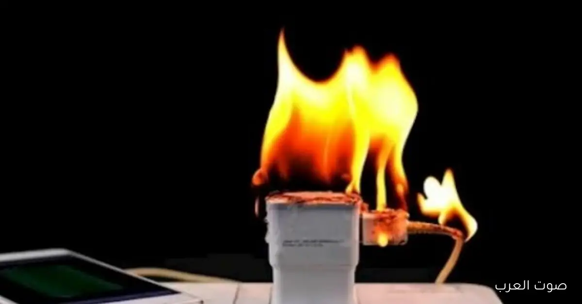 شاحن الموبايل بقى خطر.. حكاية حرائق وصعقات كهربائية