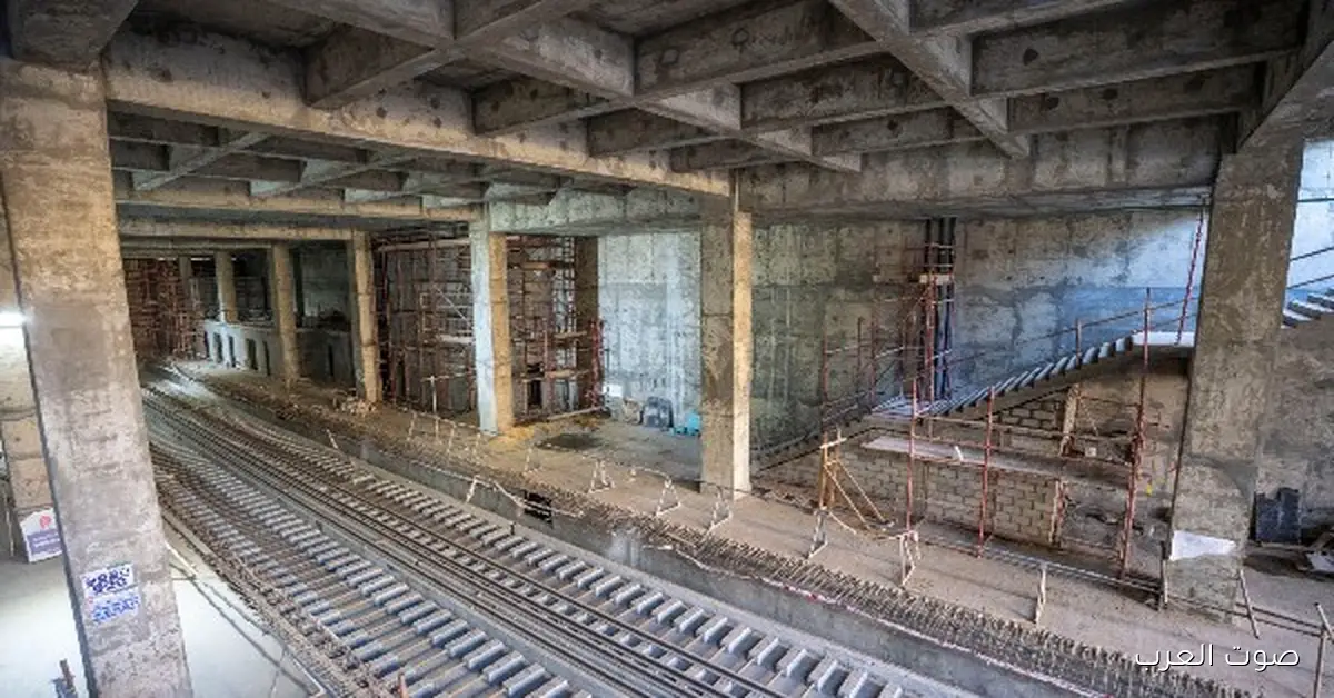 شوف أحدث الصور لأعمال المرحلة الأولى من الخط الرابع لمترو الأنفاق