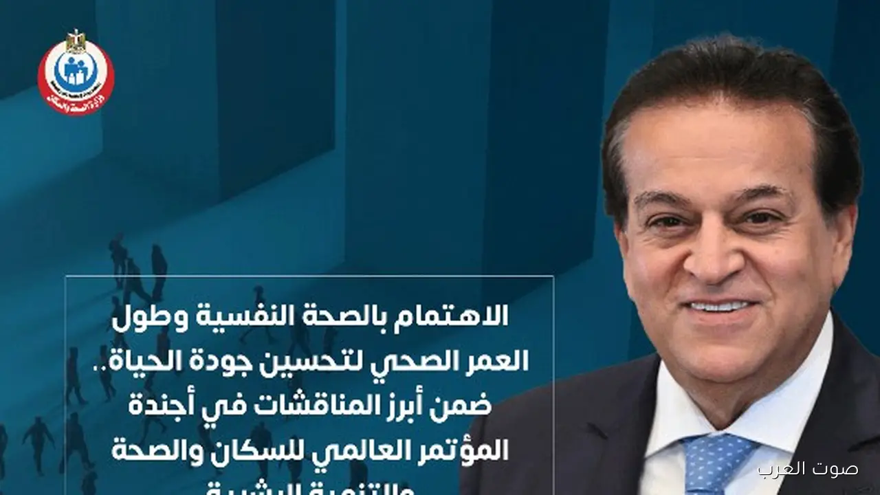 عبدالغفار: الصحة النفسية وكبار السن من أهم الأساسيات لتحقيق رؤية التنمية البشرية