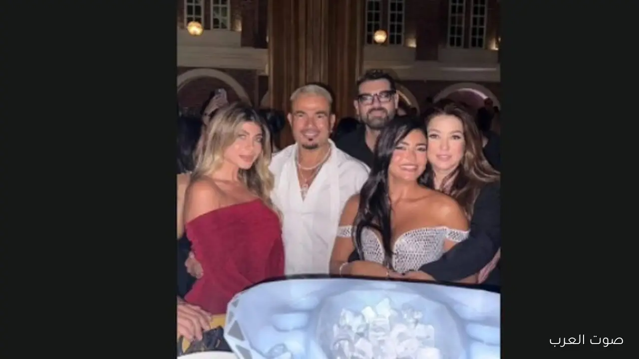 عيد ميلادها كان فرصة للحديث عن قصة حب عمرو دياب مع أسماء جلال