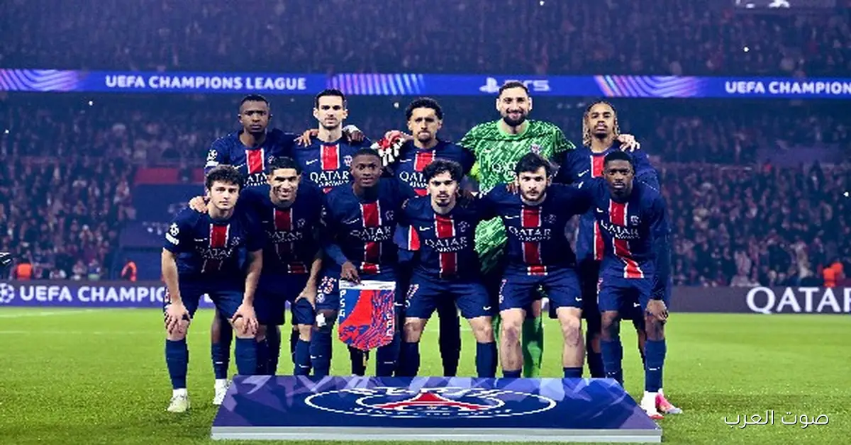 قائمة باريس سان جيرمان لمباراة لوهافر في الدوري الفرنسي