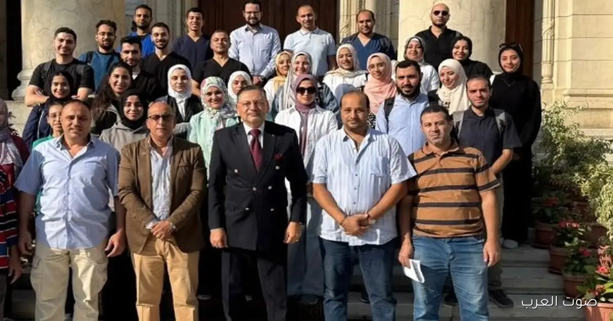 قافلة تنموية من جامعة القاهرة لقرية أم خنان في الحوامدية