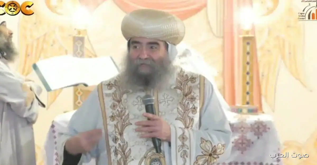 قداس تذكار تنصيب البابا تواضروس الثاني من كنيسة قانون الإيمان