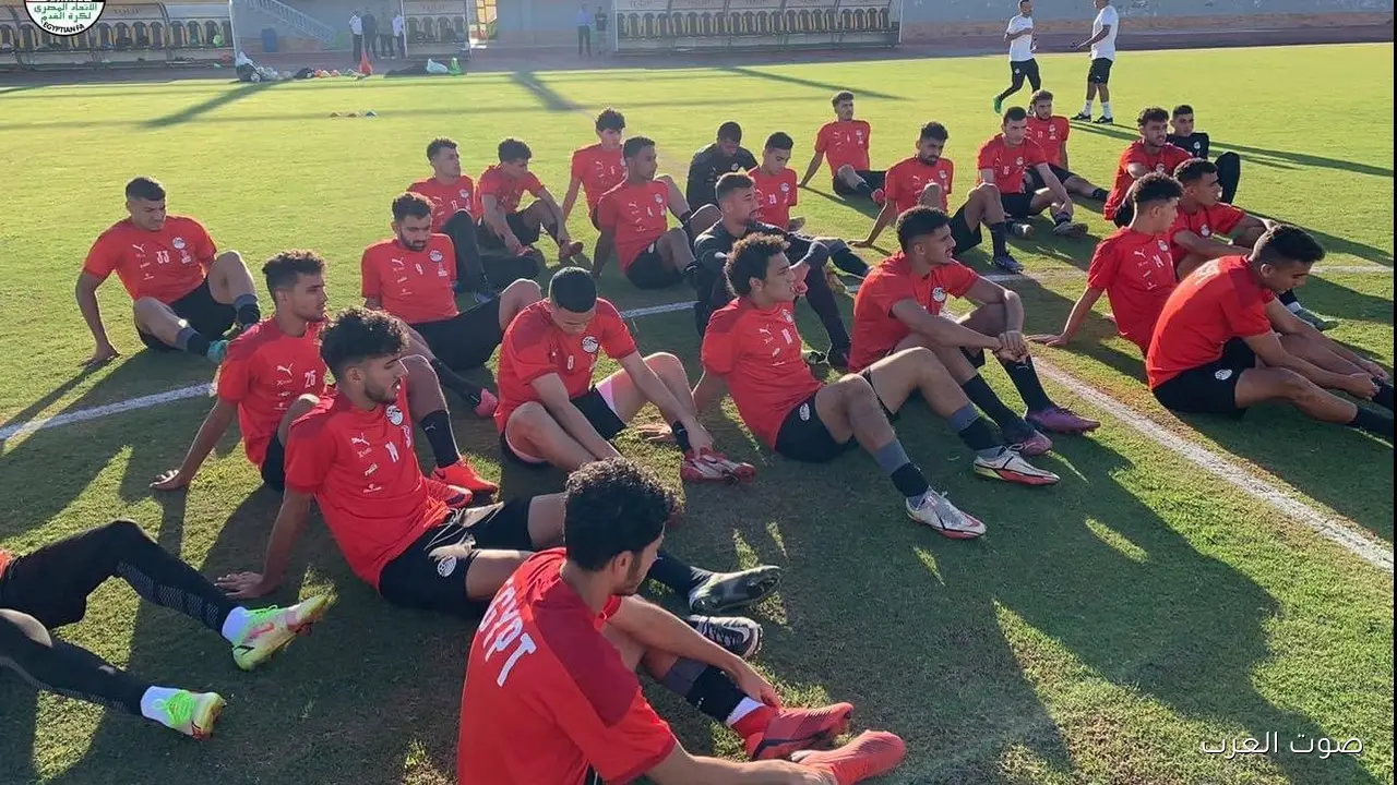 كواليس جلسة الكأس مع لاعبي منتخب الناشئين قبل ماتش سويسرا