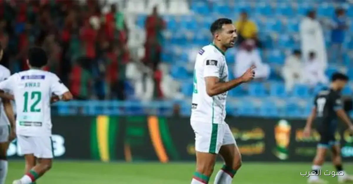 كوكا ممكن ما يلعبش مع الاتفاق ضد الفيحاء في الدوري السعودي