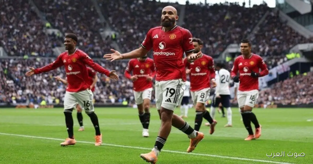 مانشستر يونايتد يقتنص تعادل مهم من توتنهام في قمة الدوري الإنجليزي «فيديو»