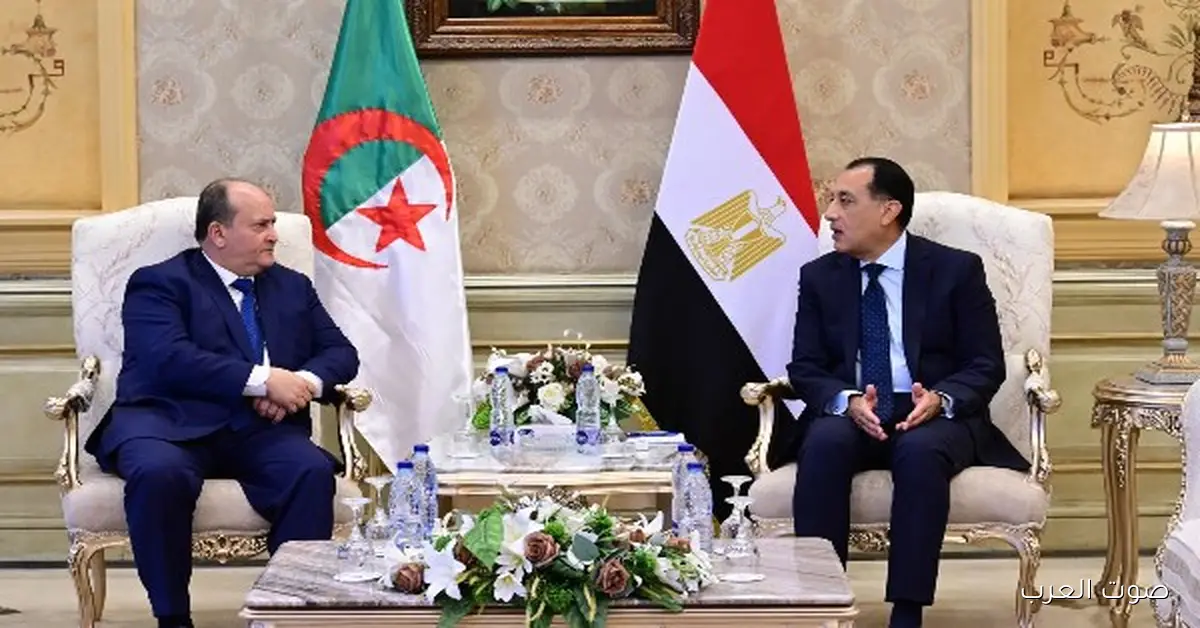 مدبولي ورئيس وزراء الجزائر يتصدروا اجتماع اللجنة العليا بين مصر والجزائر