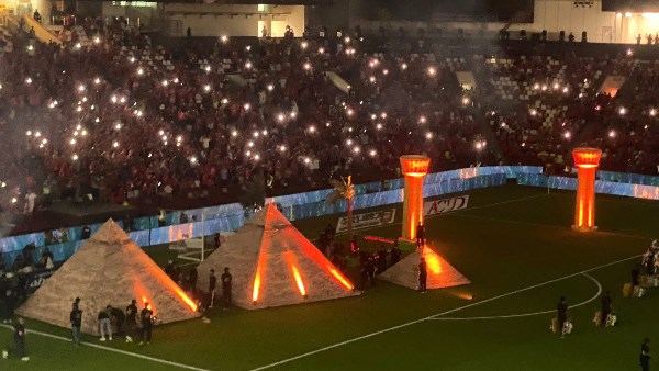 مراد مكرم يتكلم عن استخدام التراث المصري في احتفالية مباراة السوبر